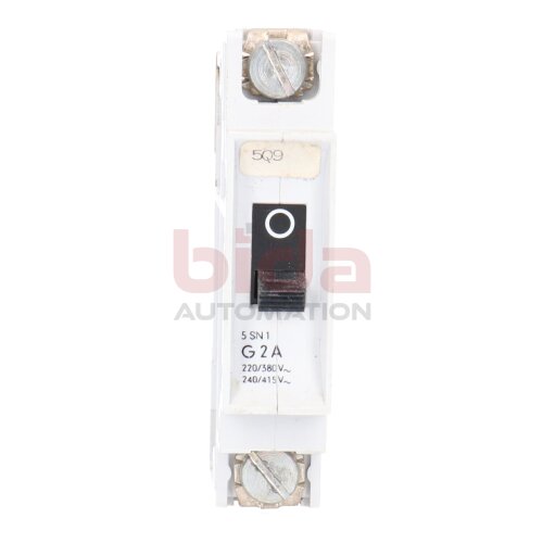 Siemens 5SN1 G 2A Leistungsschutzschalter Circuit Breaker