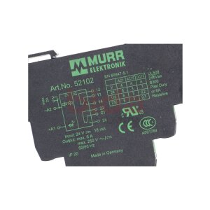 Murr 52102 Ausgangsrelais Output Relay