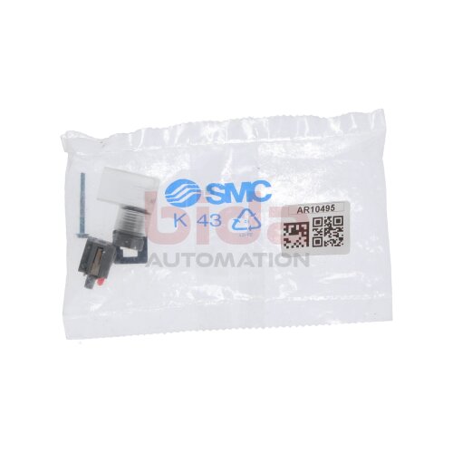 SMC K 43 Steckverbinder f&uuml;r Magnetventil Connector for Solenoid Valve