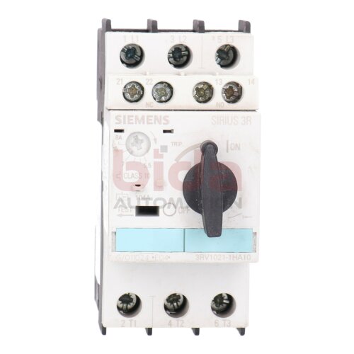 Siemens 3RV1021-1HA10 Leistungsschutzschalter Circuit Breaker