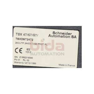 Schneider TSX 47/67/87/ TSXDST2472 Ausgangsmodul Output...