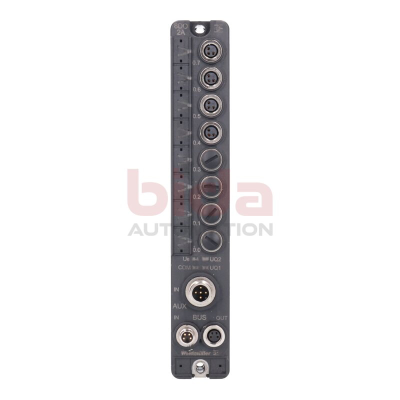 Weidm&uuml;ller 1938660000 SAI-AU M8 SB 8D0 2A  Sensor/Aktorbox aktiv Sensor/ Actuator Box activ