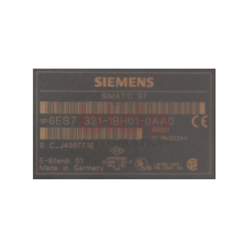 Siemens Simatic S7 6ES7 321-1BH01-0AA0 / 6ES7321-1BH01-0AA0 Digitaleingabe Digital Input