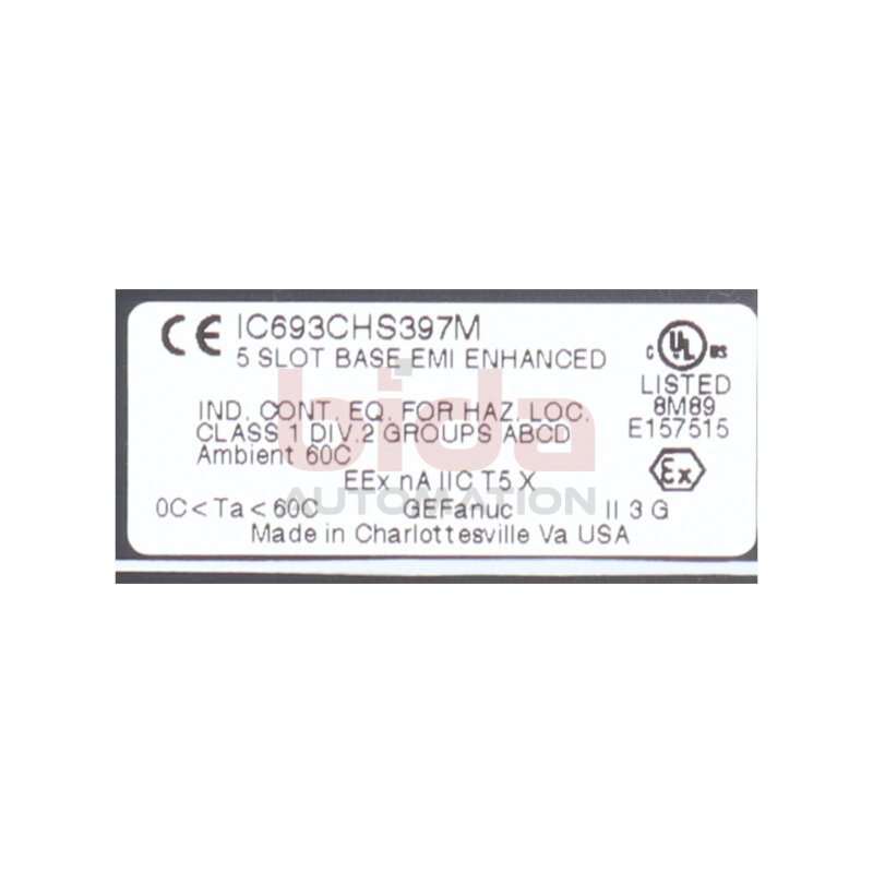 Ge Fanuc IC693CHS397M  5 Slot Programmierbare Steuerung Programmable Controller