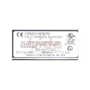 Ge Fanuc IC693CHS397M  5 Slot Programmierbare Steuerung...