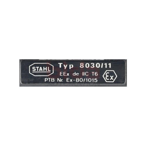 Stahl 8030/11 Installationsschalter Installation Switch