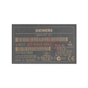 Siemens S7 Simatic 6ES7 407-0KA01-0AA0 Stromversorgung...