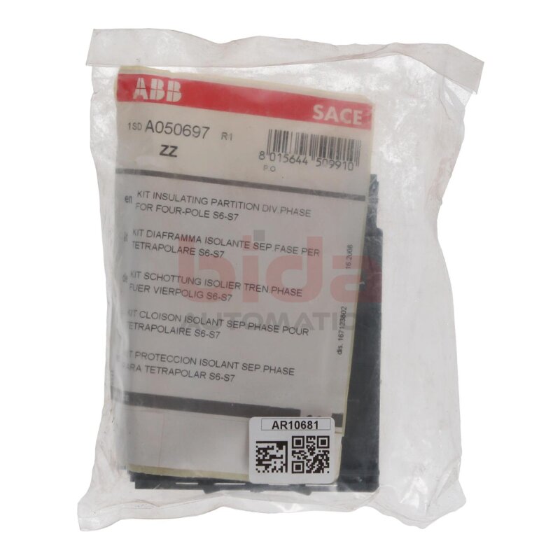 ABB 1SD A050697 Kit Schottung Isolier Tren. Phase f&uuml;r Vierpolig