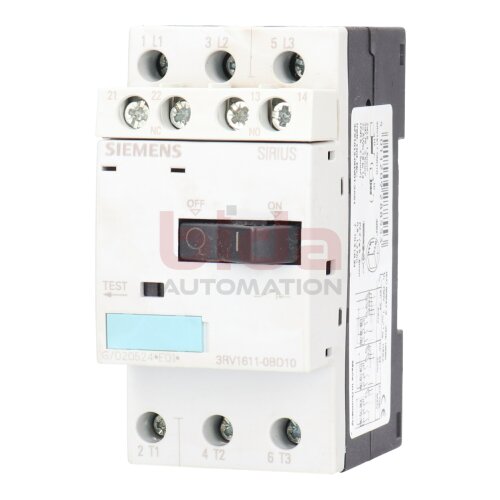 Siemens 3RV1611-0BD10 / 3RV1 611-0BD10 Leistungsschutzschalter Circuit Breaker
