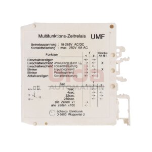 Scharco Elektronik UMF Zeitrelais Time Relay
