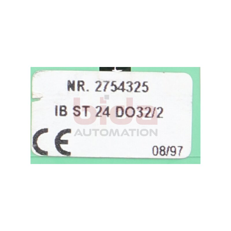 Phoenix Contact IB ST 24 DO32/2 NR.2754325 Klemmeinheit Clamping Unit