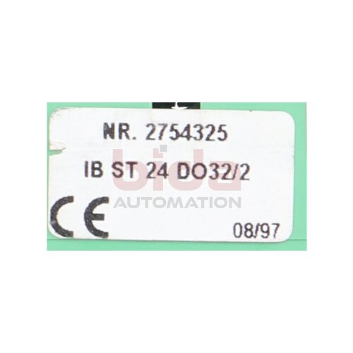Phoenix Contact IB ST 24 DO32/2 NR.2754325 Klemmeinheit Clamping Unit