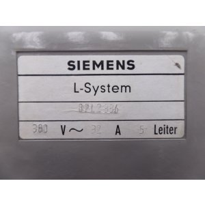 Siemens L-System 8PL2336 Abgangskasten tap-off unit 32A,...
