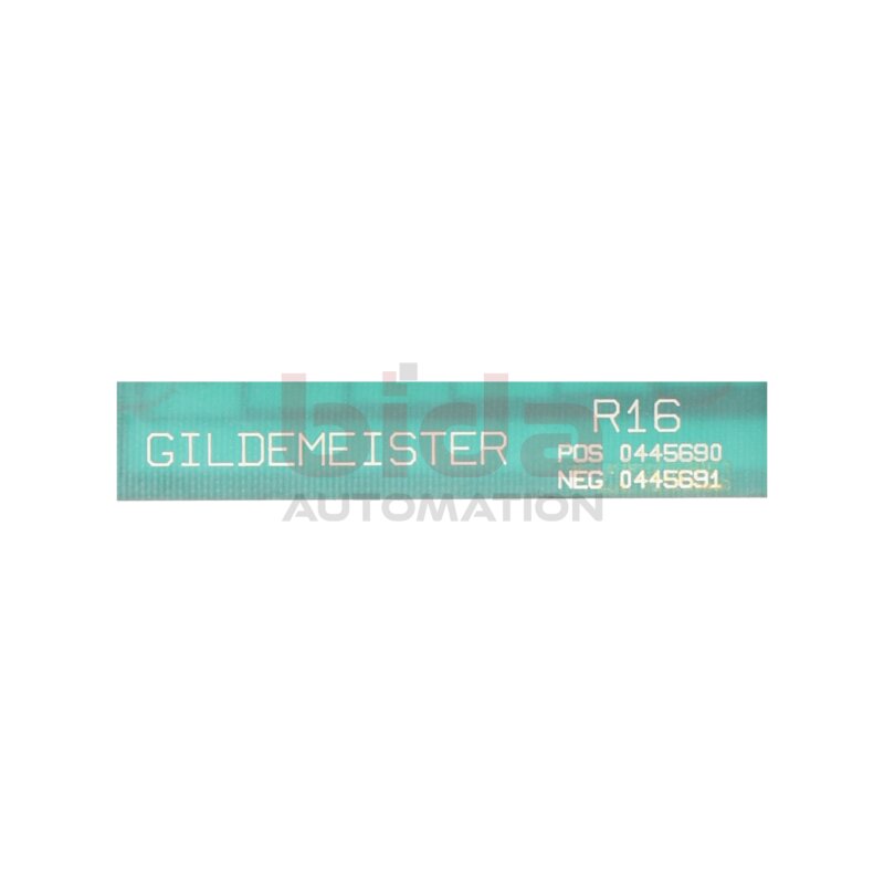 Gildemeister R16 POS 0445690 Relaisplatine Relay Board