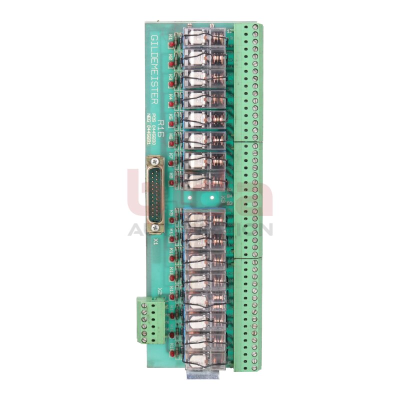Gildemeister R16 POS 0445690 Relaisplatine Relay Board