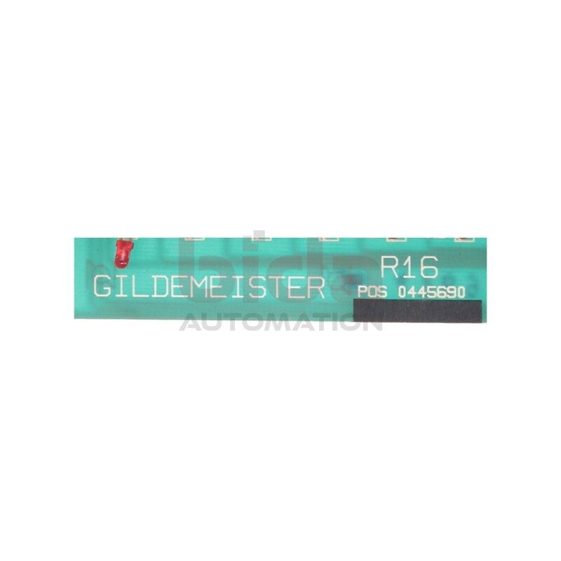 Gildemeister R16 POS 0445690 Relaisplatine Relay Board