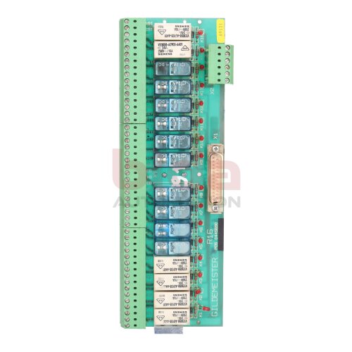 Gildemeister R16 POS 0445690 Relaisplatine Relay Board