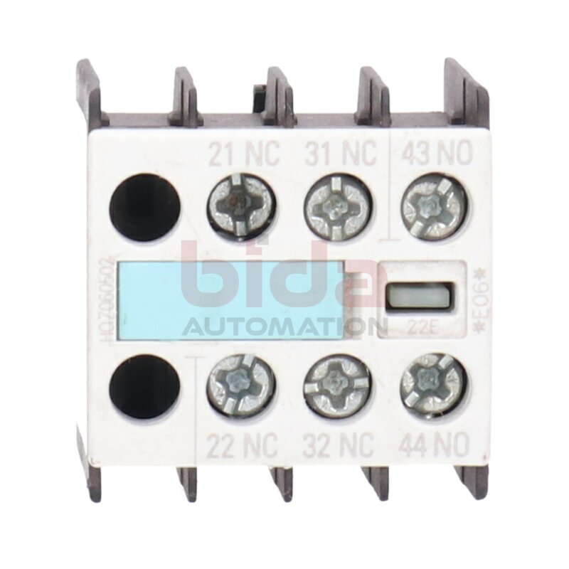 Siemens 3RH1911-1HA12 / 3RH1 911-1HA12 Hilfsschalterblock Auxiliary Switch Block