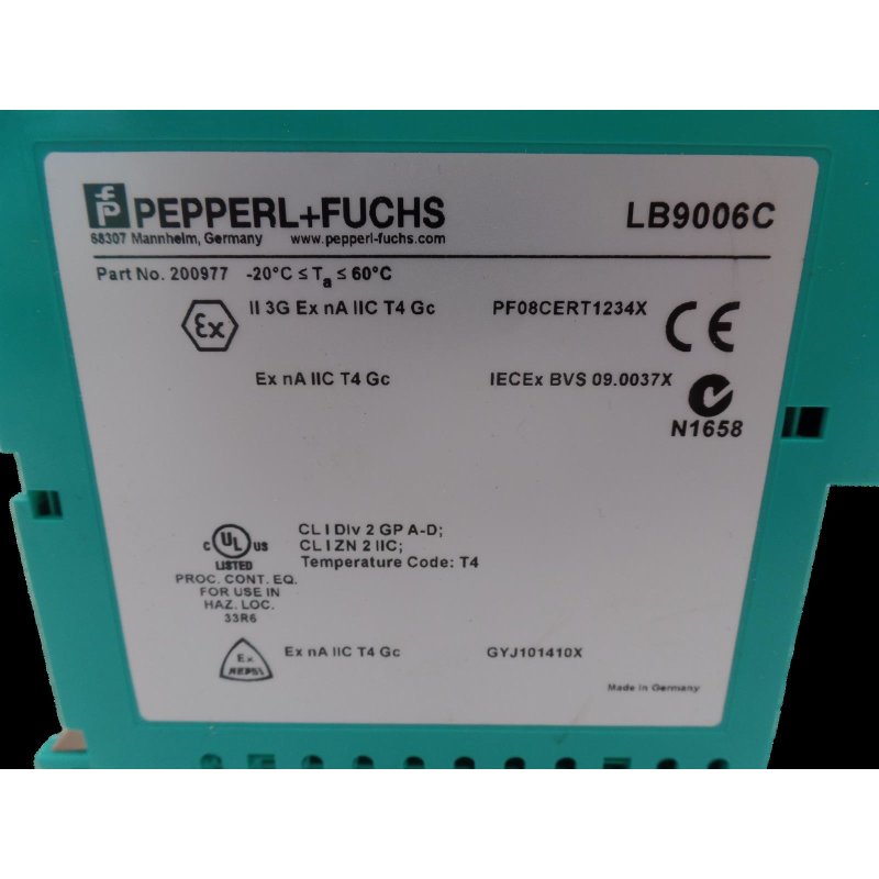 Pepperl + Fuchs LB9006C Netzgerät Power supply
