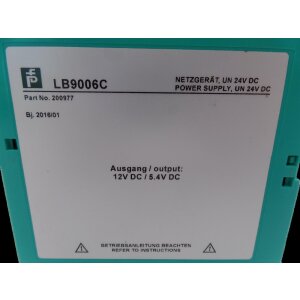 Pepperl + Fuchs LB9006C Netzgerät Power supply