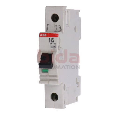 ABB S281-K6A Leistungsschutzschalter Circuit Breaker