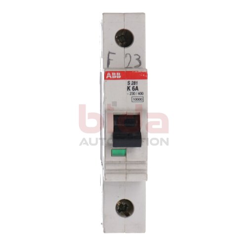 ABB S281-K6A Leistungsschutzschalter Circuit Breaker
