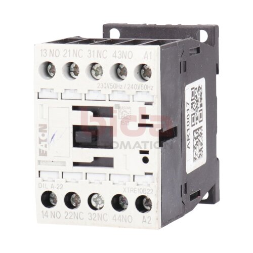 Eaton DIL A-22  XTRE10B22 Hilfssch&uuml;tz Auxiliary Contactor