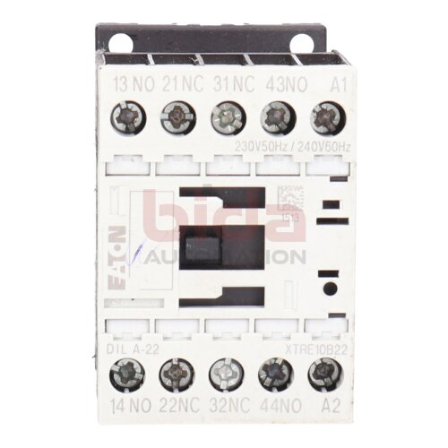 Eaton DIL A-22  XTRE10B22 Hilfssch&uuml;tz Auxiliary Contactor