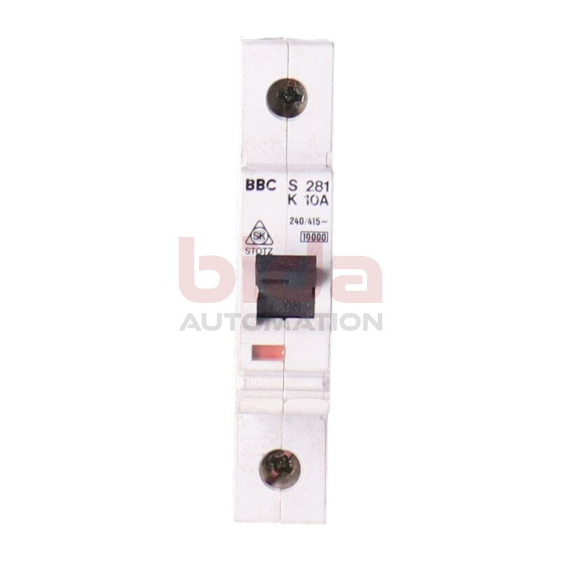 ABB S281 K10A Leistungsschutzschalter Circuit Breaker