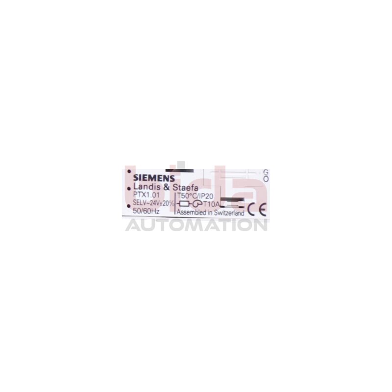 Siemens PTX1.01 Speiseklemmenblock Supply Terminal Block