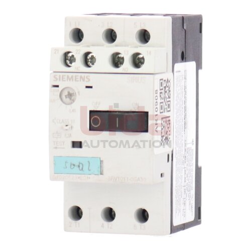 Siemens 3RV1011-0GA10 / 3RV1 011-0GA10 Leistungsschalter Circuit Breaker