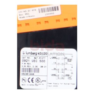 Lumberg 0921 UEC 500 Systemmodul System Module for...
