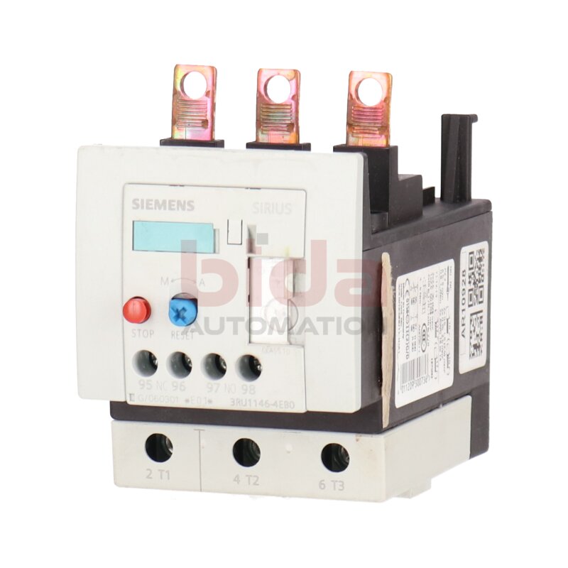 Siemens 3RU1146-4EB0 / 3RU1 146-4EB0 &Uuml;berlastungsrelais Overload Relay
