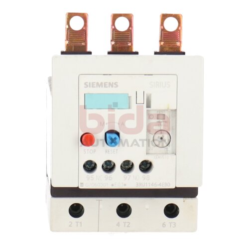 Siemens 3RU1146-4EB0 / 3RU1 146-4EB0 &Uuml;berlastungsrelais Overload Relay