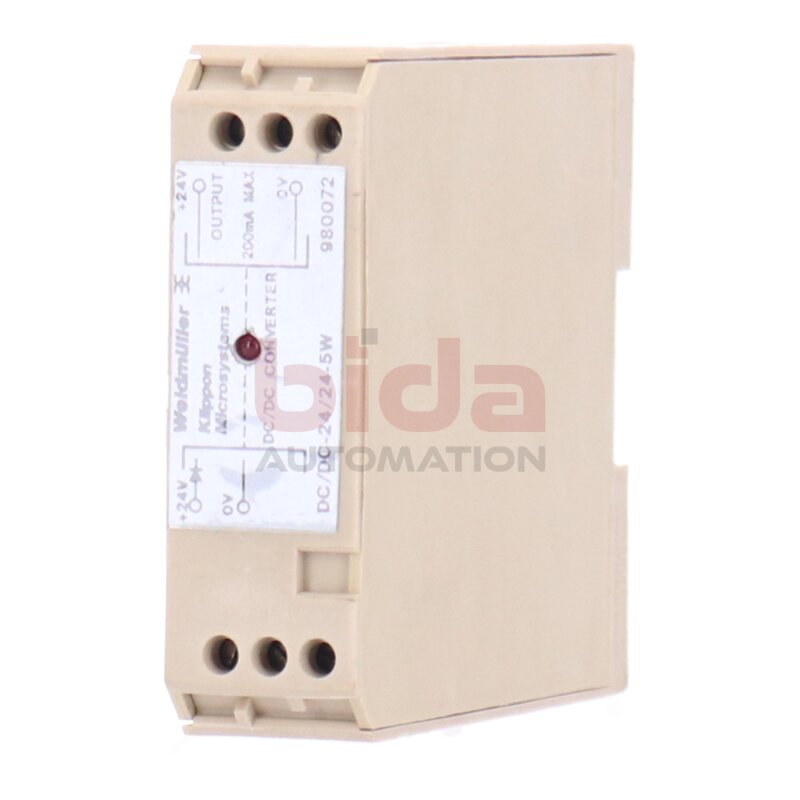 Weidm&uuml;ller KMA DC-DC Con24V/24V5W 980072 Relaiskoppler Relay Coupler
