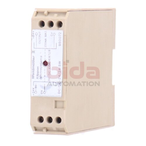 Weidm&uuml;ller KMA DC-DC Con24V/24V5W 980072 Relaiskoppler Relay Coupler