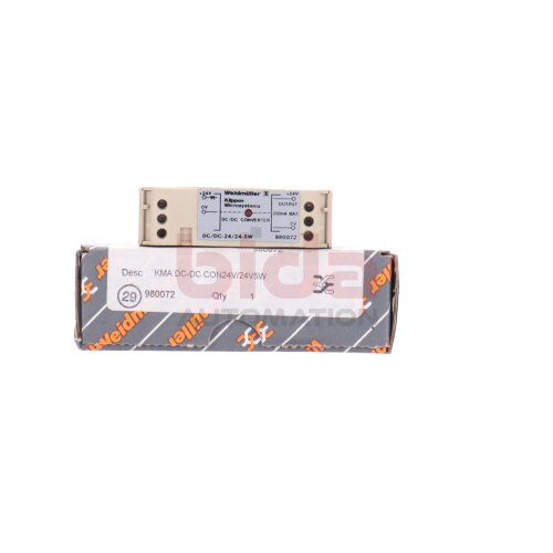 Weidm&uuml;ller KMA DC-DC Con24V/24V5W 980072 Relaiskoppler Relay Coupler