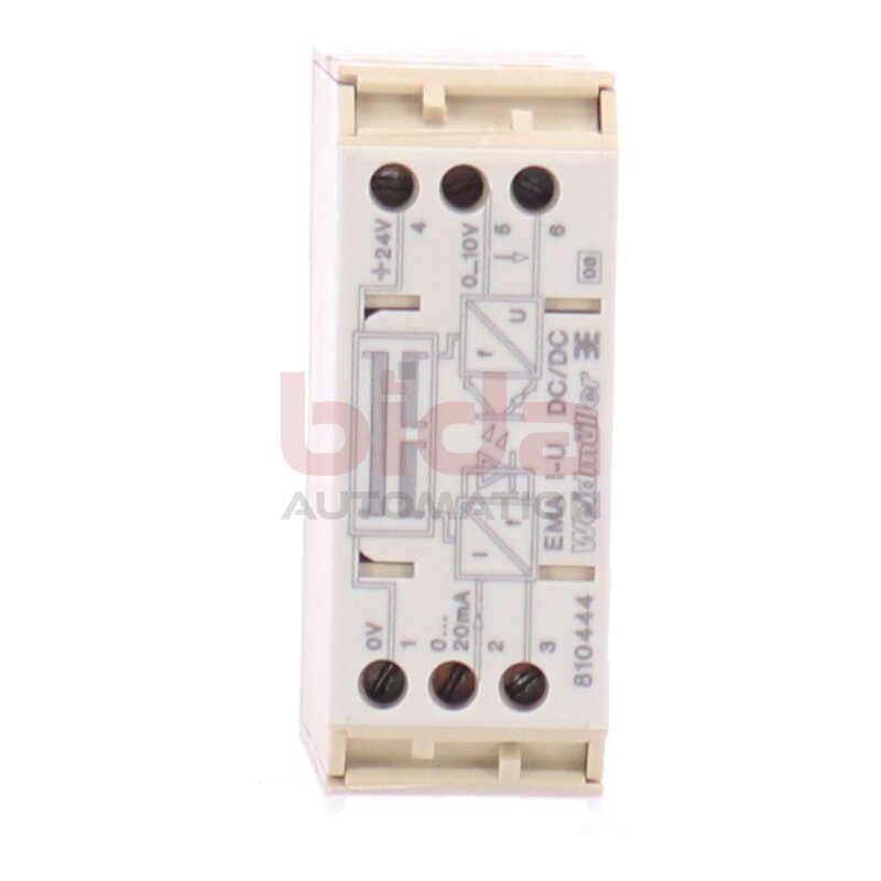 Weidm&uuml;ller EMA EG3 I-U 0-20MA/0-10 (810444) Relaiskoppler Relay Coupler
