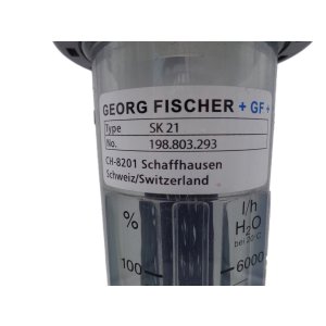 Georg Fischer +GF+ SK 21 198.803.293 Durchflussmesser...