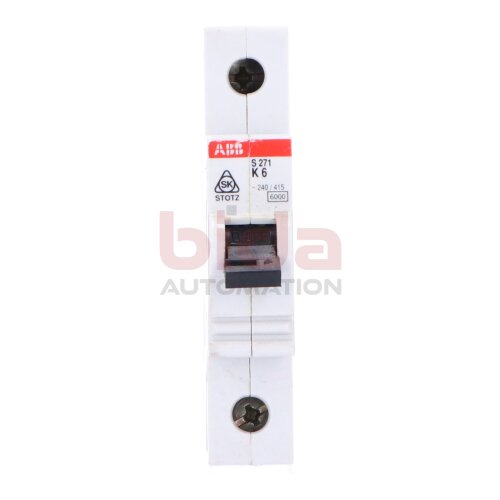 ABB S271 K6 Leistungsschalter Circuit Breaker