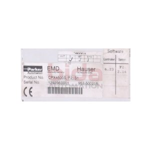 Parker Compax-S CPX4500S/F2/S1 Hauser