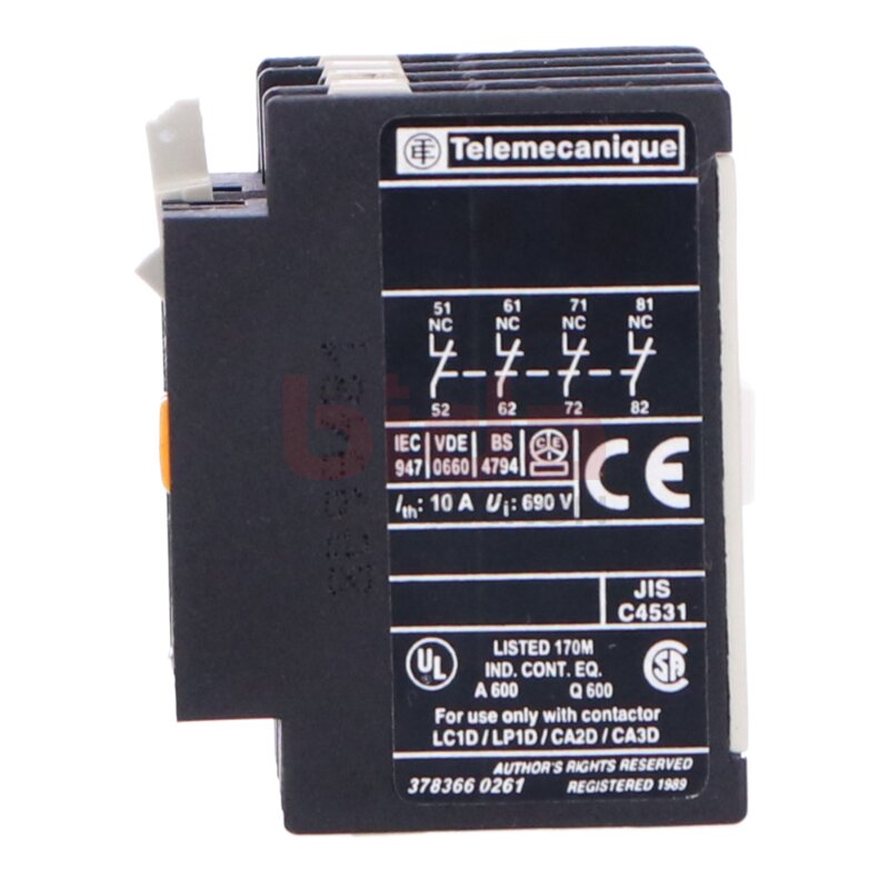 Telemecanique LA1- DN04 Hilfsschalterblock Auxiliary Switch Block