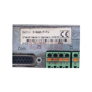 Indramat Indramat Rexroth Ecodrive DKC11.3-040-7-FW...
