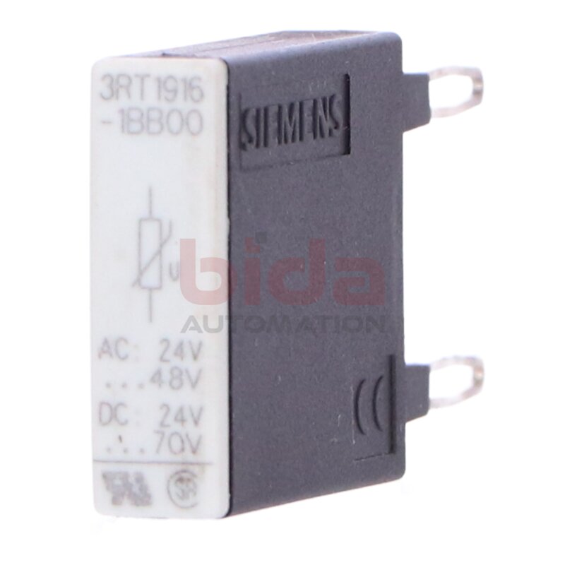 Siemens 3RT1916-1BB00 / 3RT1 916-1BB00 &Uuml;berspannungsbegrenzer  Surge Suppressor 24-48VAC 24-70VDC
