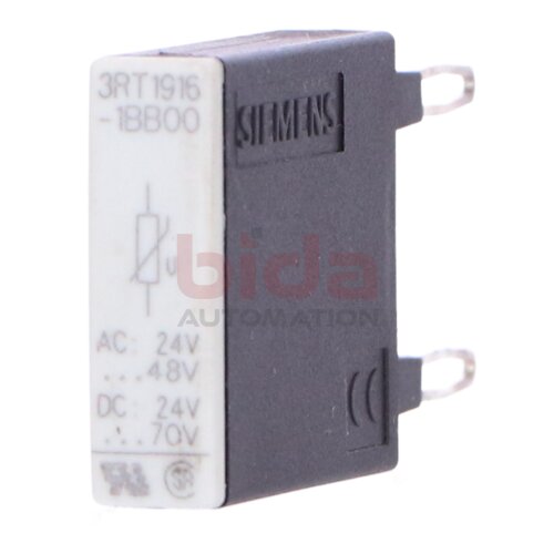 Siemens 3RT1916-1BB00 / 3RT1 916-1BB00 &Uuml;berspannungsbegrenzer  Surge Suppressor 24-48VAC 24-70VDC