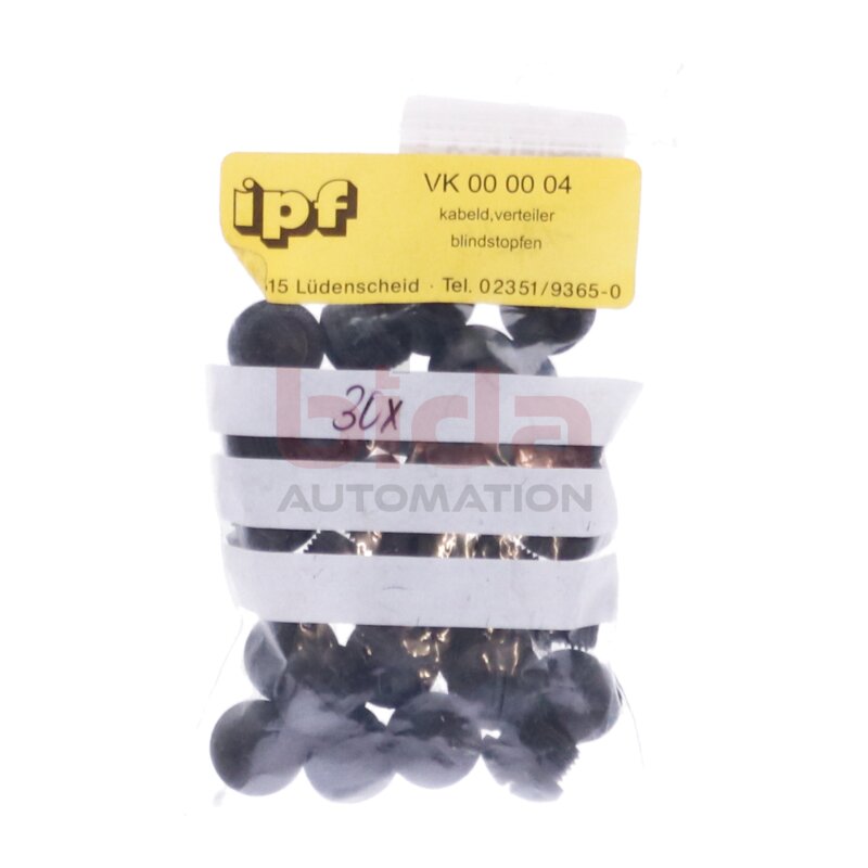 Ipf VK 00 00 04 Verteiler Blindstopfen Distributor Blind Plug