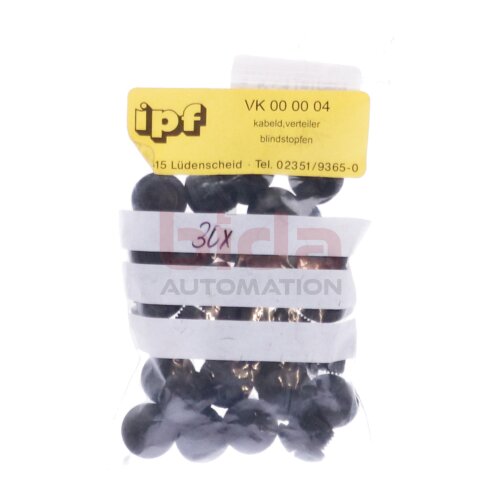 Ipf VK 00 00 04 Verteiler Blindstopfen Distributor Blind Plug