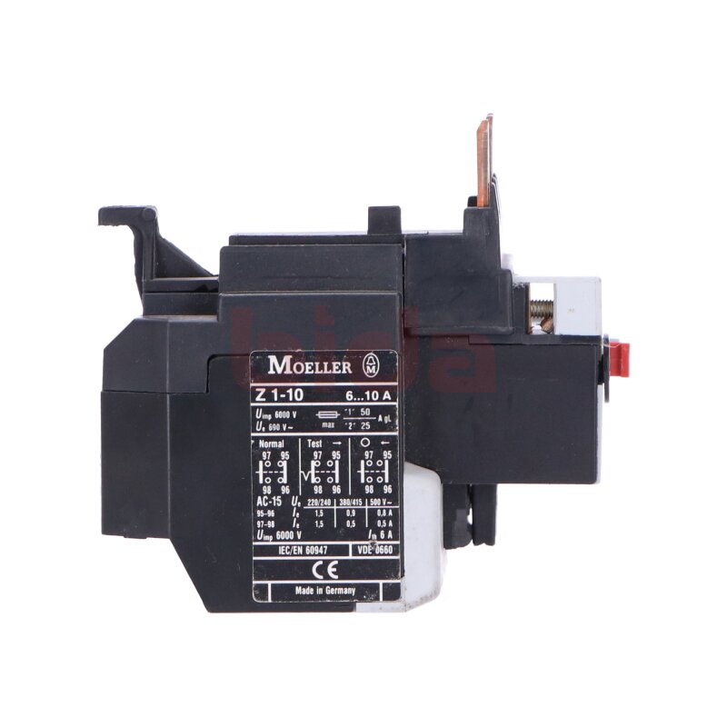 Moeller Z 1-10 ..24 Motorschutzrelais Motor Protection Relay