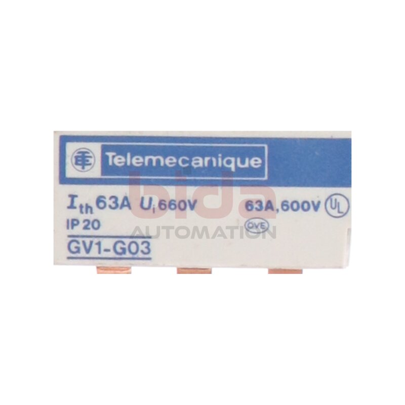Telemecanique GV1-G03 KlemmleisteTerminal Strip