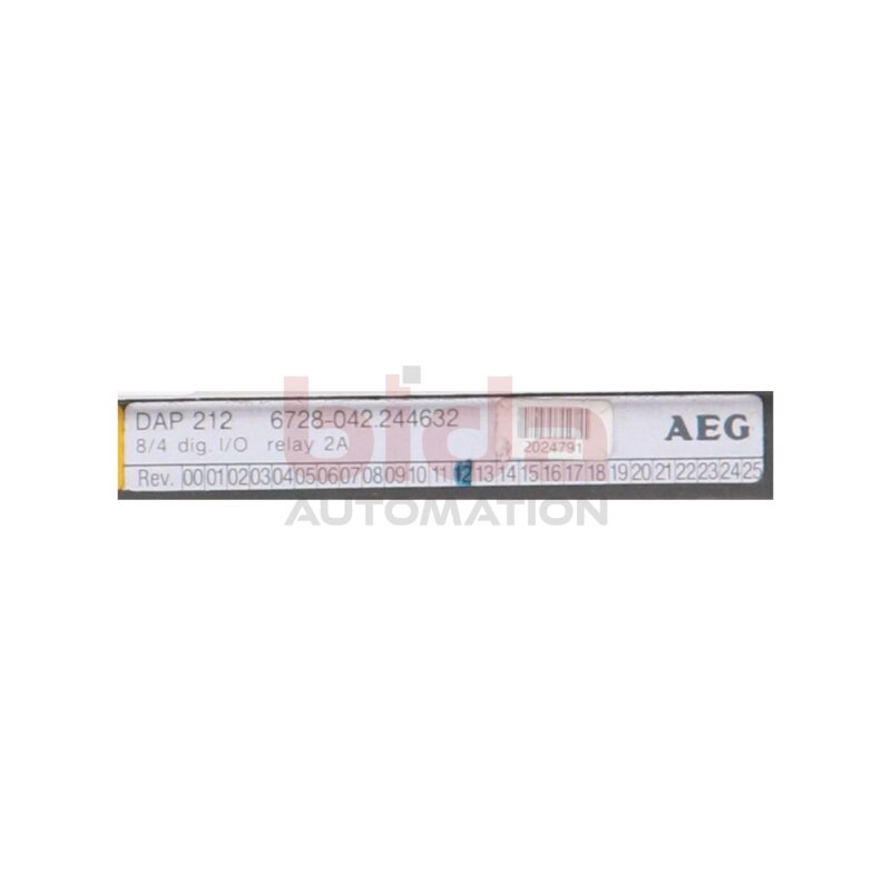 AEG DAP 212 6728-042.244632 Digitales Ein - Ausgabe Relais  Digital Input - Output Relay